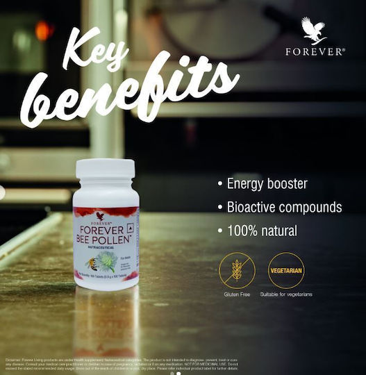 Forever Bee Pollen 100 Chewable Tablets