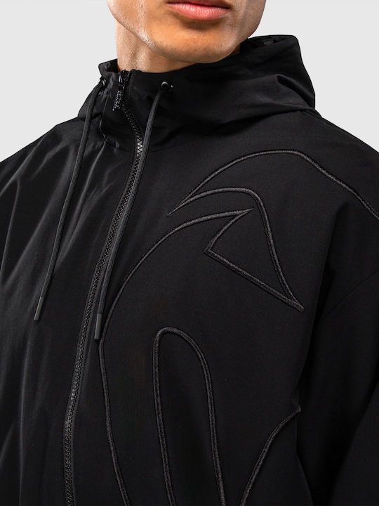 Hooded Cardigan Black