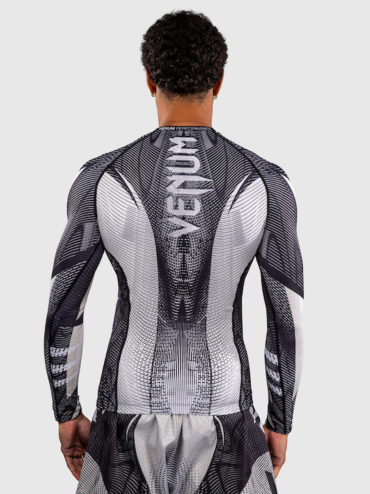Venum 3.0 Tricou Pentru Bărbați Cu Mâneci Lungi VENUM-06361-700 Pentru Jiu-Jitsu Alb