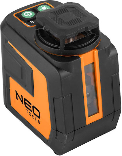 Neo Tools Линейeн Лазерен Нивелир със Зелен Лъч 3.7V с Работен Обхват 20m