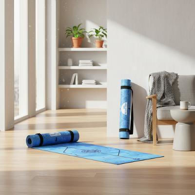 Στρώμα Γιόγκα Pro Yoga Mat Gaja Indigo 183x68x0.5cm Ιμάντα Μεταφοράς