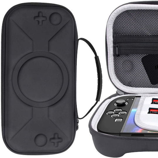 Strado Controller Hülle Nintendo Switch 2 2025 Karten Kabel Antikräftung Schwarz Schutzbasis