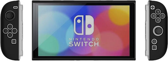Strado Hülle Nintendo Switch 2 2025 Silikon Kickstand 3-teilig Schwarzer Schutzständer