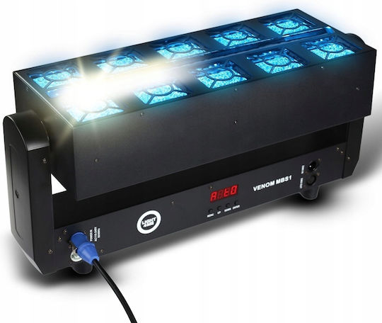 Light4me Лъч LED DMX RGBW Червен