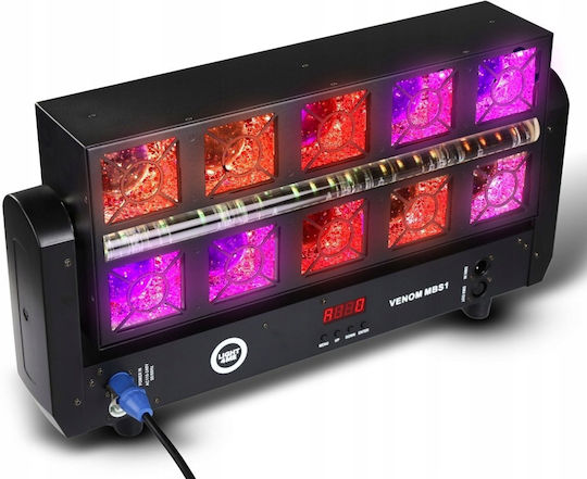 Light4me Лъч LED DMX RGBW Червен