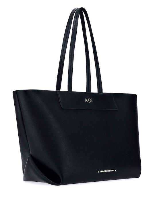 Women's Black Shopper Bag