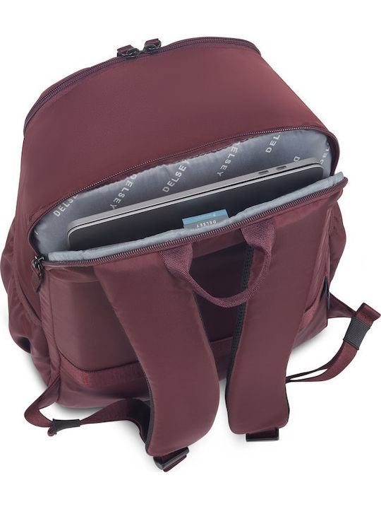 Delsey Раница за лаптоп 15.6" в лилав цвят 362260108