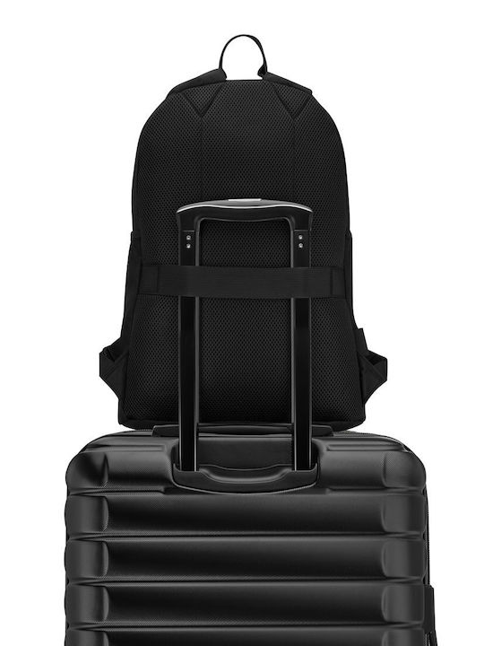 Delsey Kylian Laptop Backpack for 15.6" in Black Color