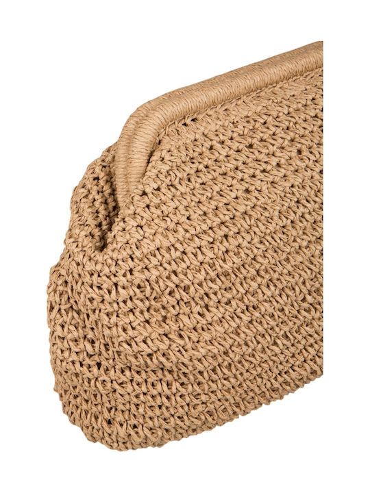 Straw Women's Crossbody Bag Beige