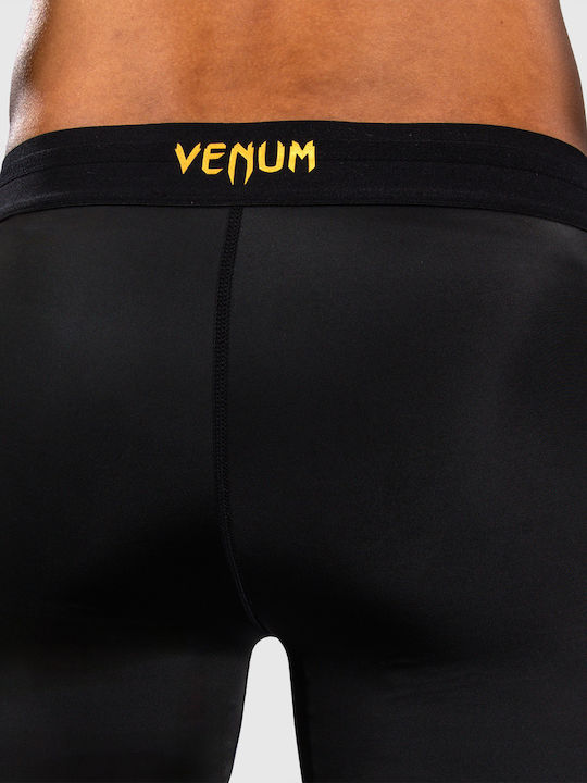 Venum Vale Tudo Short Men's Martial Arts Leggings Black