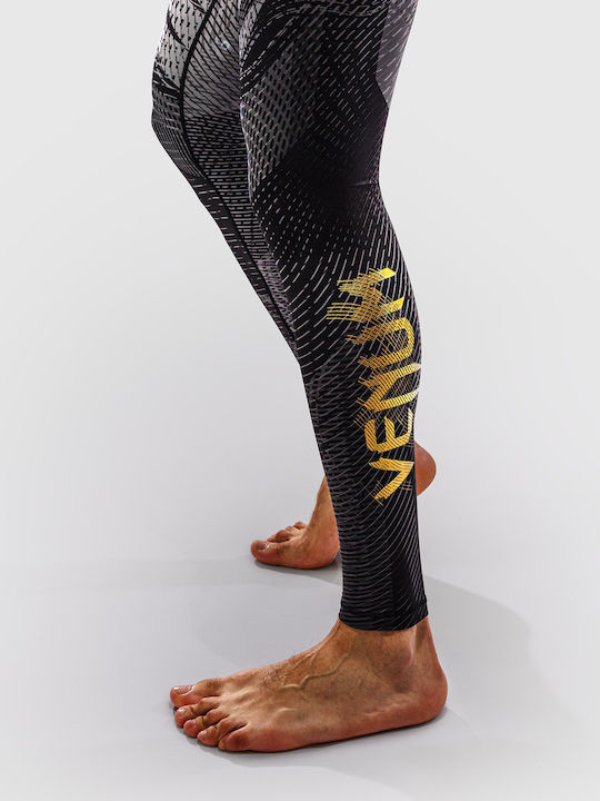 Venum 3.0 Spats Long Men Martial Arts Leggings Black