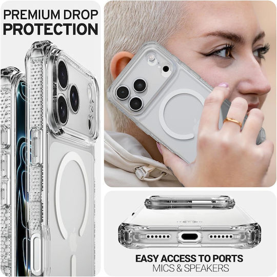 ITSkins Hybrid Back Cover Transparent for iPhone 18 / 17 Pro