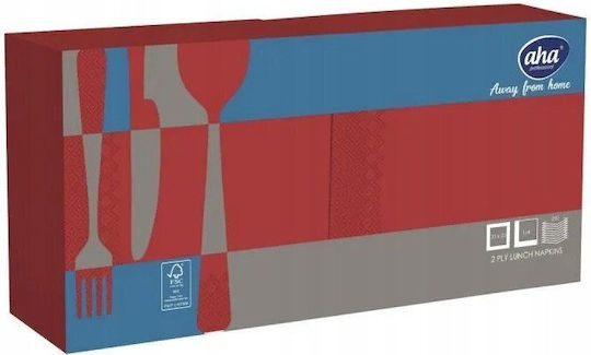 Party-Servietten Rote 33x33cm 20 Stück
