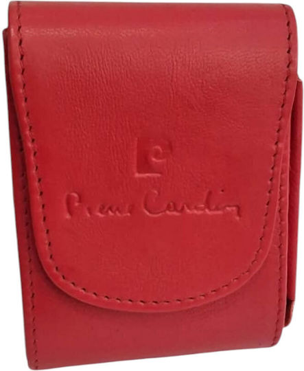 Pierre Cardin Кожена Табакерка Калъф За Пакет Цигари Червена 99405-203