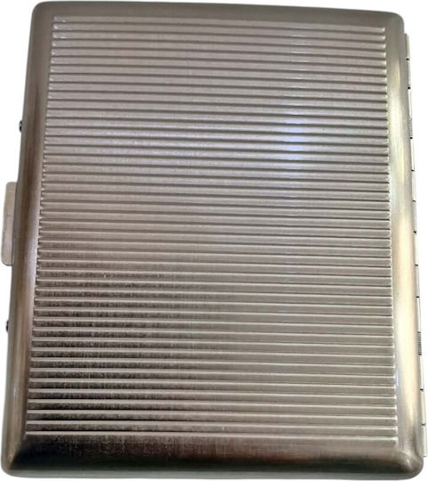 Metallische Zigarettenschachtel Pierre Cardin Silber 10x8x2cm 99200-100
