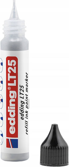 Edding Ersatz- und Füllfederhaltertinten für Füllfederhalter Silber 25ml
