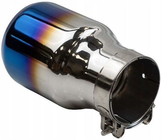 Poujoulat Kaminrohr Auslass Typ:25 89mm Eingang 70mm Poliert Burn