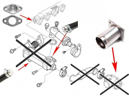 Poujoulat Ersatzventil Egr BMW E38 E46 E39 3.0d M57