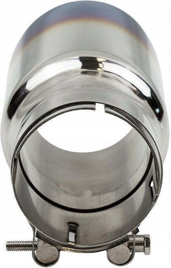 Poujoulat Kaminrohr Abschluss Typ 23 101mm Eingang 67mm Poliert Burn