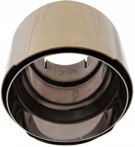 Poujoulat Kaminrohr Abschluss Typ 39 89mm Eingang 76mm Gold Satin