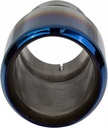 Poujoulat Kaminrohr Abschluss Typ 25 101mm Eingang 67mm Poliert Burn
