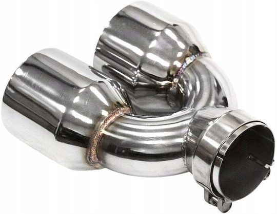 Poujoulat Kaminrohr Abschluss Typ 34 89mmx2 Eingang 76mm Set