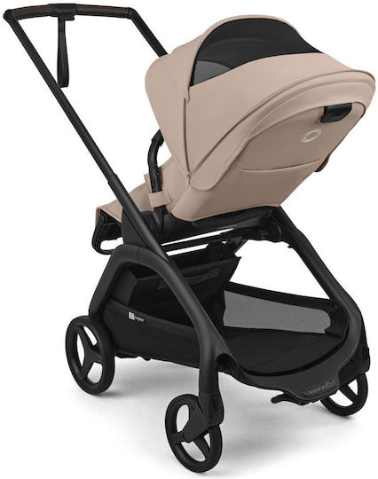 Bugaboo Dragonfly Plus 2 in 1 Baby Stroller Suitable for Newborn Black/Desert Taupe