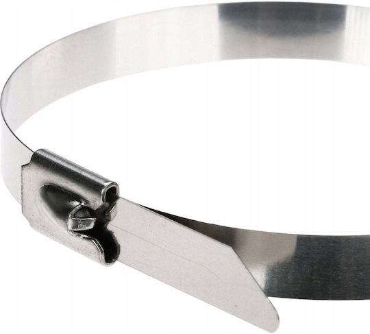 Delta Metallische Kabelbinder 400mm x 7,9mm (100 Stück)