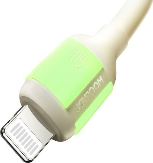 Joyroom USB-C to Lightning Cable 30W Πολύχρωμο 2m USB