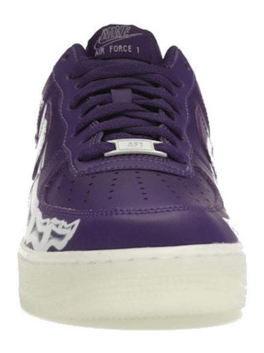Air Force 1 Low '07 Сникърси Лилав Skeleton Halloween 2021
