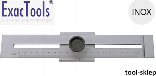 Gimex Χάρακας Μεταλλικός 20cm