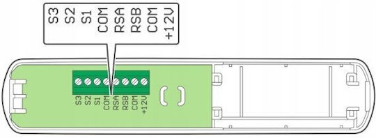 Satel Tph-2 Satel Magistralny Temperatur Druck Feuchtigkeit Sensor Weiß
