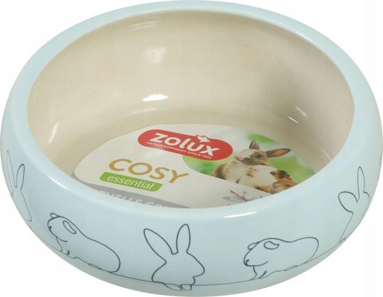 Zolux Bol De Hrănire Pentru Porc Indian / Iepure 250ml Albastru