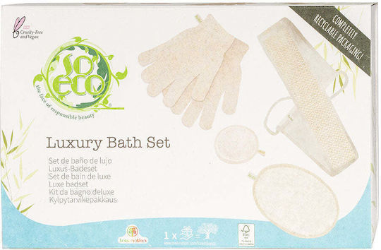 So Eco Set de îngrijire de lux organic pentru curățare corp și strălucire