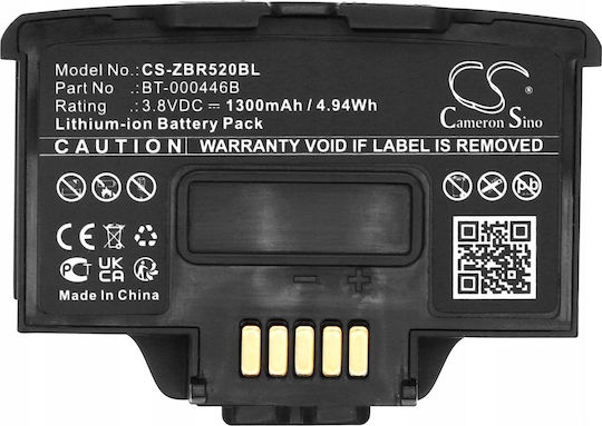 Батерия Cameron Sino Bt-000446b Bt000446b Zebra Wr50 Ws50 Ws5001 Cs-zbr520bl