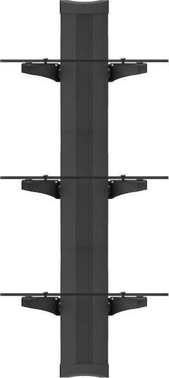Ergosolid Ovi-s3 Audio Video DVD Regal Gehärtetes Glas Sehr Hochwertige Verarbeitung