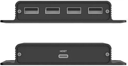 Unitek Usb-c Extender To 4× Usb-a Via Ethernet Range Up To 150 M 480mbps
