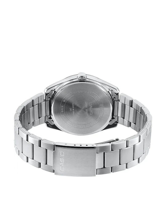 Casio Men's Watch 38.5mm Battery with Metal Bracelet Silver