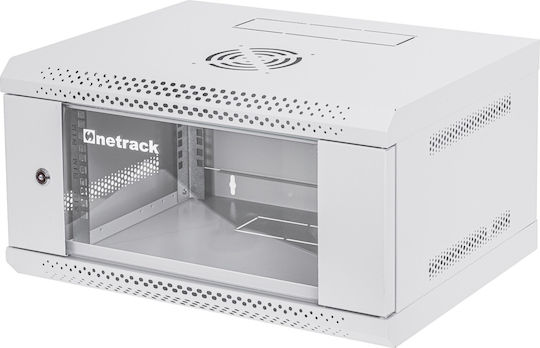 Netrack Επιτοίχια Καμπίνα Rack 19U Γκρι