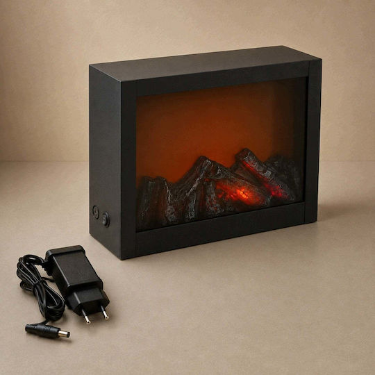 Artpol Dekorative Tischlampe Kamin 10x29x23cm