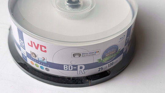 JVC Записваеми BD-R 6x 25GB Кутия за торта 25 бр