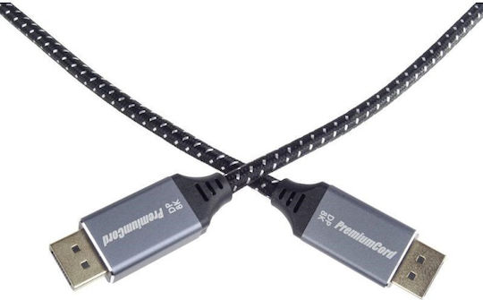 PremiumCord DisplayPort-Kabel Männlich - 5m Silber