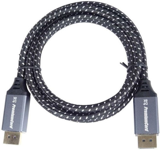 PremiumCord DisplayPort-Kabel Männlich - 5m Silber