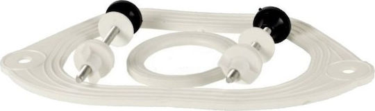 Kk-Pol Compact Cistern Repair Kit Akc/520 – Includes Sealing Trapezoidal Metal Screws
