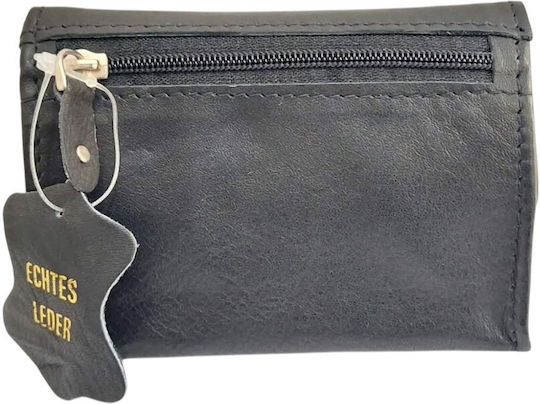 Pierre Cardin Tobacco Pouch Genuine Leather Black Colour 99410