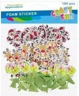 Craft with Fun Коледна Декоративна Спрей 20x22см 180 Бройки