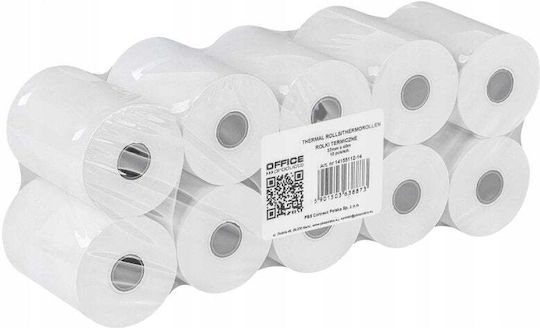 Office Products Thermische Kassenbons mit Länge 40m 48gr/m² 10 Stück