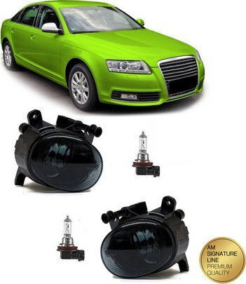 MTuning Комплект Фарове за Мъгла Audi A6 C6 4f Sedan Allroad Avant A4 B8 8k Sedan Avant Q5 8r Seat Exeo 3r2 Vw Passat Cc B6 357 2004-2011
