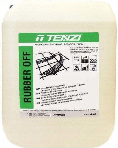 Tenzi Rubber Off Концентриран Почистващ Средство За Премахване На Следи От Каучук Гуми 10л