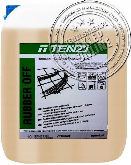 Tenzi Rubber Off Концентриран Почистващ Средство За Премахване На Следи От Каучук Гуми 10л